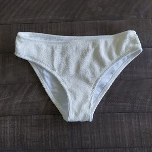 White bikini bottom